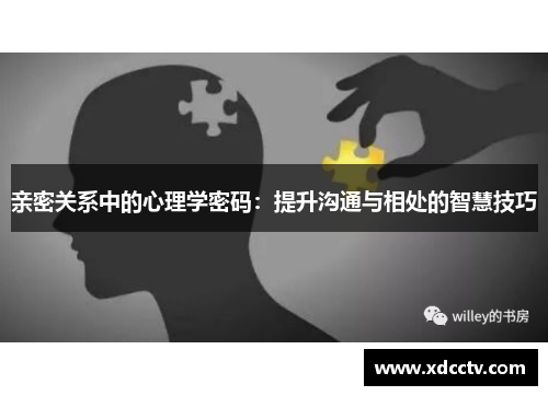 亲密关系中的心理学密码:提升沟通与相处的智慧技巧 亲密关系中的心理学密码:提升沟通与相处的智慧技巧